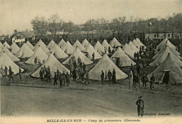 Belle Ile En Mer * Le Camp De Prisonniers Allemands * Ww1 War Guerre 14/18 * Belle Isle - Belle Ile En Mer