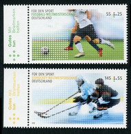 2010 Germany 2788-2789 2010 FIFA World Cup In South Africa / Hockey - 2010 – África Del Sur