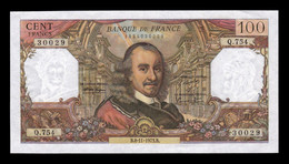 Francia France 100 Francs Corneille 1973 Pick 149d SC- AUNC - 100 F 1964-1979 ''Corneille''