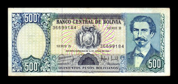 Bolivia 500 Bolivianos Eduardo Avaroa D. 1981 Pick 166 MBC- AVF - Bolivia