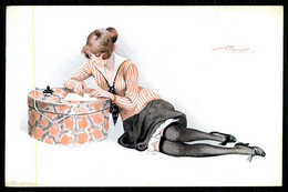 FRANCE - ILLUSTRATEURS  - « Suzanne Meunier» - Trottins De Paris.( Ed. L.E. Paris, Nº 2 Serie 66 ) Carte Postale - Meunier, S.