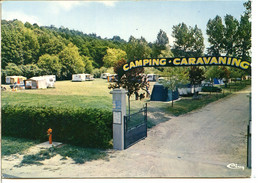 37380 REUGNY - Lot De 2 CPM - L'entrée Du Camping - Caravaning - Le Jardin Public Au Bord De La Brenne - Reugny