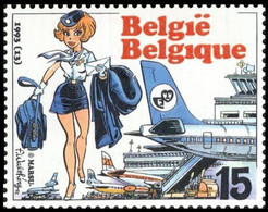 2528** - Natacha Hôtesse De L'air / Natasja Stewardess - BELGIQUE / BELGIË / BELGIEN / BELGIUM - Philabédés (cómics)