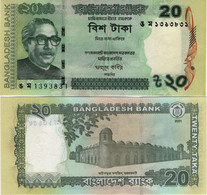 BANGLADESH       20 Taka       P-55A[j]       2021       UNC - Bangladesh