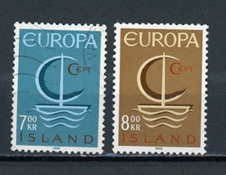 ISLANDE - EUROPA - N° Yvert 359 Obli.+ 360 * - Gebraucht