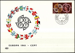 Europa 1961 Grande Bretagne - Great Britain - Großbritannien CM Y&T N°362 - Michel N°346 - 2p EUROPA - 1961