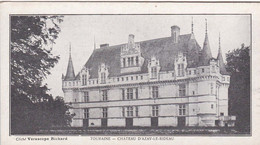 CPA - Chocolat Du Planteur - Cliché Verascope Richard - France Tourraine - Chateau D'azay Le Rideau  - Dos Publicitaire - Chocolat