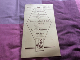 ⭕️ LA MADELEINE  Programme Grand Gala Théâtral Année 1939. Nombreuses Publicités - La Madeleine