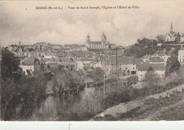 SEGRE - Vues De St-Joseph, L'Eglise Et L'Hôtel De Ville - Segre