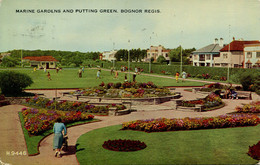 SUSSEX - BOGNOR REGIS - MARINE GARDENS AND PUTTING GREEN  Sus1185 - Bognor Regis