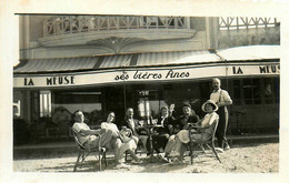 Tharon Plage * Café Restaurant * Photo Ancienne - Tharon-Plage