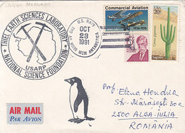 SOUTH POLE, ANTARCTICA, THIEL SCIENCE LABORATORY, SPECIAL COVER, 1991, USA - Other & Unclassified