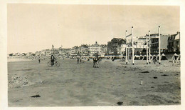 Les Sables D'olonne * Remblai Hôtels Villas Plage * Photo Ancienne - Sables D'Olonne