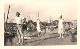 Noirmoutier * Le Port * Bateaux De Pêche * Photo Ancienne - Sables D'Olonne