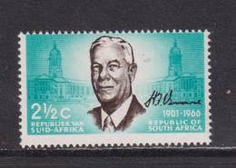 SOUTH AFRICA - 1966 Verwoerd 21/2c Never Hinged Mint - Neufs