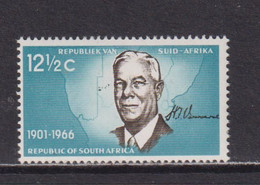 SOUTH AFRICA - 1966 Verwoerd 121/2c Never Hinged Mint - Unused Stamps