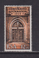 SOUTH AFRICA - 1967 Wittenberg Church Door 121/2c Never Hinged Mint - Neufs