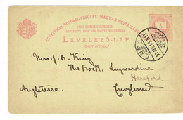 Fiume Hungary Postal Card (696) - Fiume