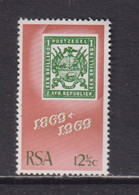 SOUTH AFRICA - 1969 Stamp Centenary 121/2c Never Hinged Mint - Unused Stamps