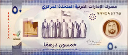 United Arab Emirates 50 Dirhams 2021 Replacement Unc - United Arab Emirates