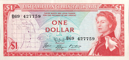 East Caribbean States 1 Dollar, P-13f (1965) - UNC - Caraibi Orientale