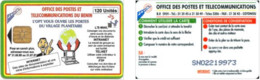 Carte à Puce - Bénin - Office Des Postes Et Télécommunications (OPT) - Internet  / Instructions - Bénin