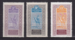 CF-HS-10 – FRENCH COLONIES – Upper Senegal & Niger – 1914-17 – Y&T # 18-20-23 MNH 7,50 € - Nuevos