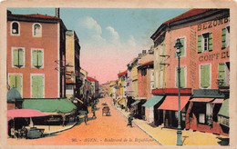 AGEN - Colorisée G. Artaud - Boulevard De La République - Agen