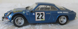 Voiture De Rallye Eligor 1/43 Alpine Renault A110 1-43 Coupe Des Alpes 1971 - Eligor