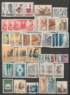 CHINE - LOT De 51 Timbres Nsg/obl (1952-54) - Used Stamps