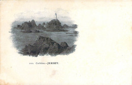 Royaume Uni UK Corbière Le Phare JERSEY Carte Précurseur 1900 - La Corbiere