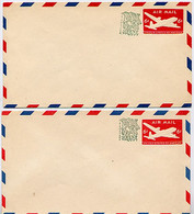 UC30-30a PSE Revalued Airmail Covers Mint 1958 - 1941-60