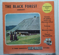 VIEW MASTER  :  1521/B/C    THE BLACK FOREST   POCHETTE DE 3 DISQUES - Visionneuses Stéréoscopiques