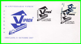 SOBRE EXPOSICION FILATELICA  ( EXPOFIL ) CON MATASELLO EN CHICLANA ( CADIZ ) AÑO 2007 - Altri & Non Classificati