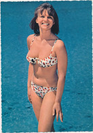 60s SEXY BIKINI  GIRL ON BEACH,EROTIC, PIN UP,  Old Photo Postcard - Pin-Ups