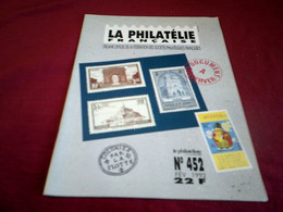 LA PHILATELIE FRANCAISE  AVEC DOCUMENT  A CONSERVER LES GRAVES DE FRANCE  FEVRIER 1992 - French