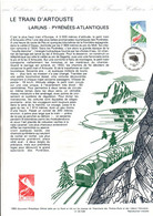 DOCUMENT FDC 1993 LE TRAIN D'ARTOUSTE - Documenti Della Posta