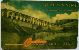 St. Kitts And Nevis Cable And Wireless 10CSKA EC$20 " Brimstone Hill Fort 4 " - Saint Kitts & Nevis