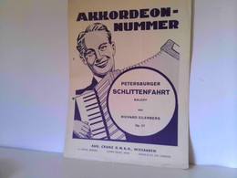 Akkordeon-Nummer. Petersburger Schlittenfahrt. Galopp. Von Richard Eilenberg, Op. 57. C. 47762b - Notenheft - Musik