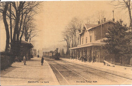 CPA - Montluel - La Gare - Montluel