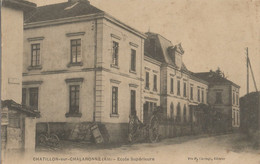 CPA - Châtillon-sur-Chalaronne - Ecole Supérieure - Châtillon-sur-Chalaronne