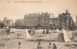 MALO LES BAINS : LA PLAGE ET LES VILLAS - Malo Les Bains