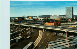 Nancy * Vue Sur Le Viaduc JF Kennedy * Ligne Chemin De Fer * Wagons - Nancy