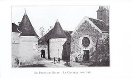 1909 - Iconographie -  Le Plessier-Huleu (Aisne) - Le Château - PREVOIR FRAIS DE PORT - Sin Clasificación