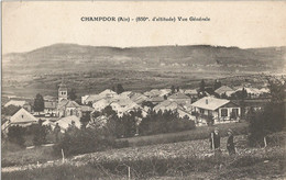 CPA - Champdor - Vue Générale - Otros Municipios