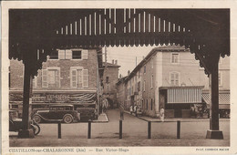 CPA - Châtillon-sur-Chalaronne  - Rue Victor-Hugo - Châtillon-sur-Chalaronne