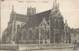 CPA - Bourg - Eglise De Brou - Ensemble - Divonne Les Bains