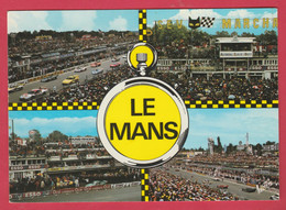 Le Mans - Les 24 Heures - Carte Multivues ( Voir Verso ) - Le Mans