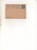 Carte Postale Avec Carte Réponse - Timbre One Anna - Inde Britannique - British India - 2 Scans - - 1882-1901 Imperium