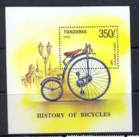 Tanzanie (Tanzania) 038 Bloc N°206 Cyclisme Velo (Cycling) MNH ** - Ciclismo